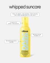 Load image into Gallery viewer, SPF 50 Whipped Sunscreen Foam