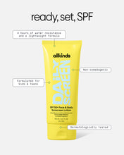 Load image into Gallery viewer, SPF 50+ Face &amp; Body Sunscreen Lotion
