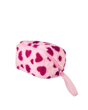 Load image into Gallery viewer, Fluffy Hearts Cosmetic Bag
