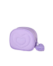 Load image into Gallery viewer, Heart Quilted Cosmetic Bag
