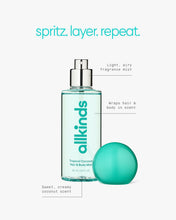 Load image into Gallery viewer, Tropical Coconut Hair &amp; Body Mist

