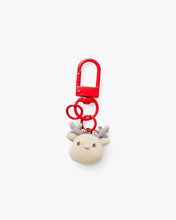 Load image into Gallery viewer, Reindeer Flocked Charm
